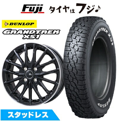 【新品国産車用 5穴114.3車】 スタッドレスタイヤ ホイール4本セット 215/70R16 ダンロップ グラントレック XS1 RWL ブランドルライン DF-10M 16インチ