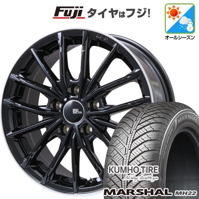 【新品】シエンタ 2022- | オールシーズンタイヤ ホイール4本セット | 205/45R17 | マーシャル MH22(限定) | DF-10M 17インチ
