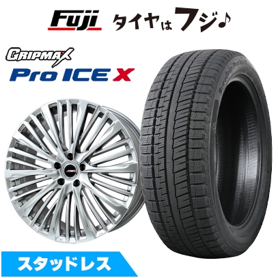 新品 クラウンクロスオーバー スタッドレスタイヤ ホイール４本セット 225/45R21 シュアグリップ PRO アイスX BSW (限定) MER-X (R14ボルト) 21インチ