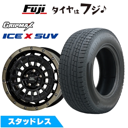 新品 輸入車用 コンパス 2017- スタッドレスタイヤ ホイール４本セット 225/60R17 アイスX SUV BSW (限定) バークレイハードロック ローガン 17インチ