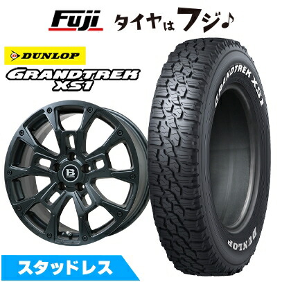 【新品国産車用 5穴114.3車】 スタッドレスタイヤ ホイール4本セット 215/70R16 ダンロップ グラントレック XS1 RWL ビッグウエイ B-LUGNAS BRD 16インチ