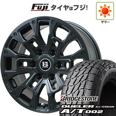 【新品国産車用 6穴139.7車】 夏タイヤ ホイール４本セット 285/60R18 ブリヂストン デューラー A/T002 RBL ビッグウエイ B-LUGNAS BRD  18インチ