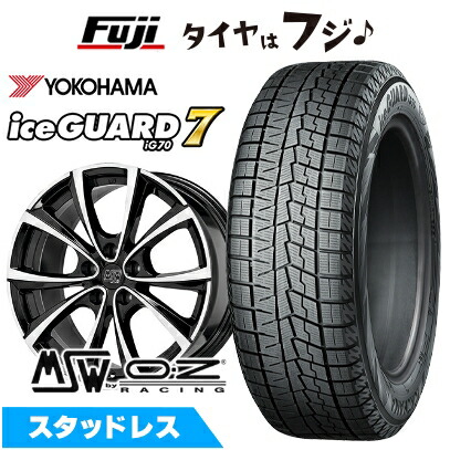 【新品】輸入車用 テスラ モデル3 スタッドレスタイヤ ホイール4本セット 235/40R19 ヨコハマ アイスガード7 セブンIG70 MSW 27T 19インチ