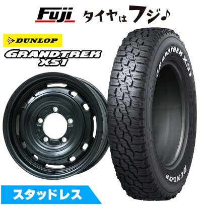 送料込ジムニー ダンロップスタッドレス＋KEELERアルミ4本175/80R16 超バリ溝 ジムニー等 175/80R16 ダンロップ スタッドレスタイヤ 4本セット