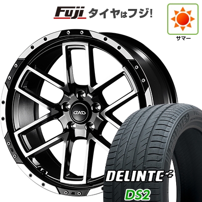 【新品国産車用5穴114.3】 | 夏タイヤ ホイール4本セット | 225/45R19 | デリンテ DS2(限定) | ギャルソン ツェンレイン ヴォーグ | 7.5J 19インチ
