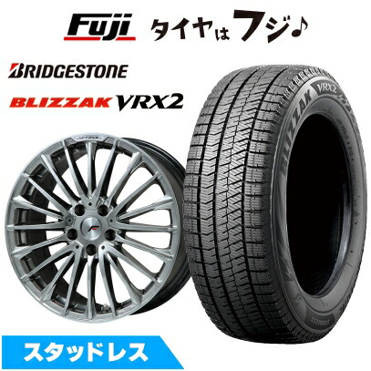 新品 クラウンスポーツ/クラウンエステート スタッドレスタイヤ ホイール4本セット 235/50R20 ブリザック RFT VRX2 レアマイスター LF-FORCE R14ボルト 20インチ