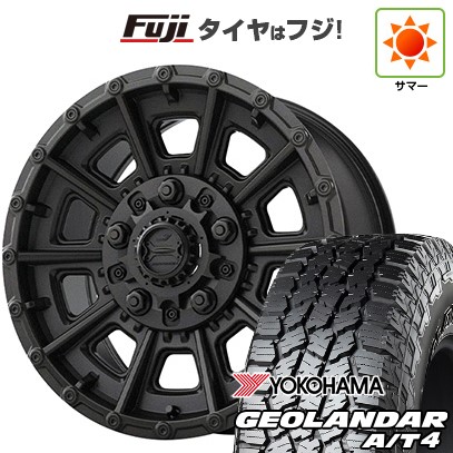 GEOLANDAR - 【新品国産車用 5穴114.3車】 夏タイア 銀輪4本仕かける 225/65R17 ヨコハマ ジオランダー A/T4 G018 RBL TUS JAPAN ジェップセン バレル地域 M017 17in
