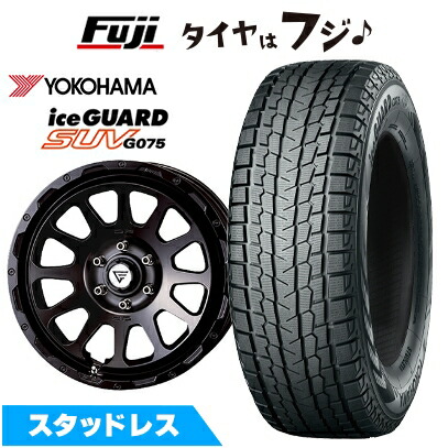 【新品】ランクル300 スタッドレスタイヤ ホイール4本セット 265/55R20 ヨコハマ アイスガード SUV G075 デルタフォース オーバル 20インチ