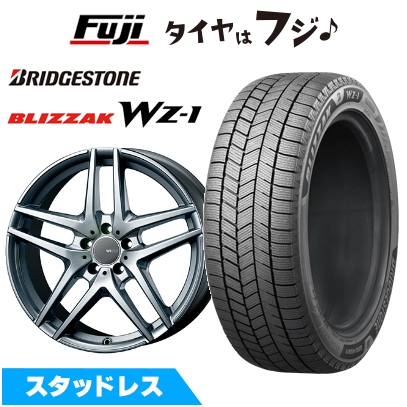 ブリザック - 【新品】インポート車用 ボルボ（XC60） スタッドレスタイヤ 銀輪4本仕かける 235/65R17 ブリヂストン WZ-1 モンツァ ウェスター S05 7J 17in