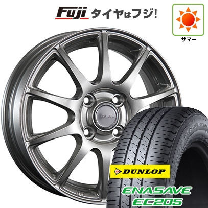 【新品 軽自動車】 | 夏タイヤ ホイール4本セット | 165/70R13 | ダンロップ エナセーブ EC205 | ブリヂストン エコフォルム SE-23 | 4J 13インチ