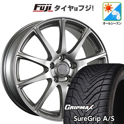 【新品国産車用5穴114.3】 | オールシーズンタイヤ ホイール4本セット | 235/55R19 | Sure Grip AS(2024年製) | エコフォルム SE-23 | 7.5J 19インチ