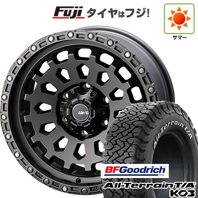 【新品国産車用 6穴139.7車】 夏タイヤ ホイール4本セット 265/65R18 BFグッドリッチ オールテレーンT/A KO3 RWL 4X4エンジニア エアージー ヴァルカン 18インチ
