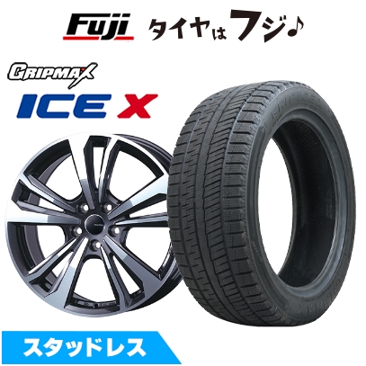 Ice X - 【新品】インポート車用 ボルボ（V40） スタッドレスタイヤ 車輪4本仕掛ける 225/40R18 内燃機関X BSW ブラックサイドウォール(押さえる) かっこ良い生産ライン 365 18in 冬タイヤ、ホイールセット-自動車