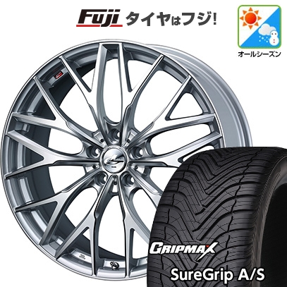 【新品国産車用5穴114.3】 | オールシーズンタイヤ ホイール4本セット | 235/60R18 | グリップマックス Sure Grip AS | レオニス MX 18インチ