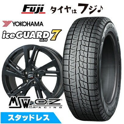 【新品】輸入車用 VW（アルテオン） スタッドレスタイヤ ホイール4本セット 225/55R17 ヨコハマ アイスガード7 セブンIG70 MSW 60 17インチ