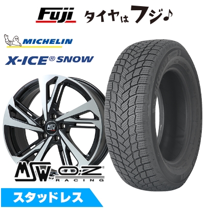 【新品】輸入車用 シトロエンC3 2010-17 スタッドレスタイヤ ホイール4本セット 185/65R15 ミシュラン エックスアイス スノー MSW by OZ Racing MSW 60 15インチ