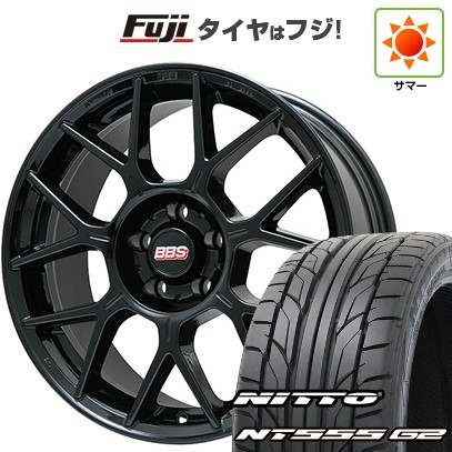 【パンク保証付き】【新品国産車用 5穴114.3車】 夏タイヤ ホイール4本セット 245/35R20 ニットー NT555 G2 BBS GERMANY XR   20インチ