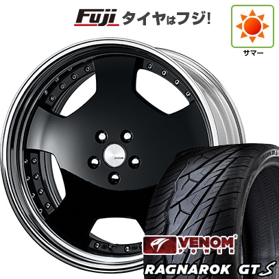 【新品国産車用 5穴114.3車】 夏タイヤ ホイール4本セット 245/35R20 ヴェノムパワー ラグナロクGTS BSW(限定) WORK ワーク ランベック LDZ 20インチ