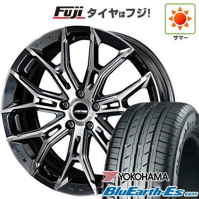 【新品国産車用 5穴114.3車】 夏タイヤ ホイール4本セット 245/40R19 ヨコハマ ブルーアース ES32 共豊 ガレルナ フィヌラ 19インチ