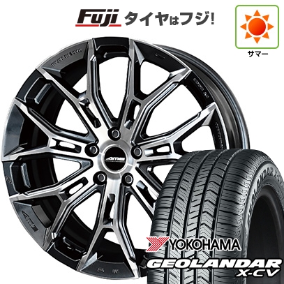 GEOLANDAR - 【新品国産車用5穴114.3】 | 夏タイア 車輪4本仕掛ける | 225/45R19 | ヨコハマ ジオランダー X-CV G057 | 共豊 ガレルナ フィヌラ | 8J 19in タイヤ、ホイール-車、バイク、自転車-自動車