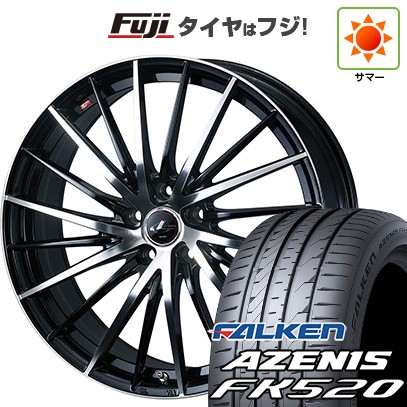 【新品国産車用 5穴114.3車】 夏タイヤ ホイール4本セット 245/40R20 ファルケン アゼニス FK520L WEDS ウェッズ レオニス FR 20インチ