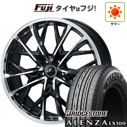 【新品】レクサスNX 2021/11- 夏タイヤ ホイール4本セット 235/50R20 ブリヂストン アレンザ LX100 ウェッズ レオニス MV 20インチ
