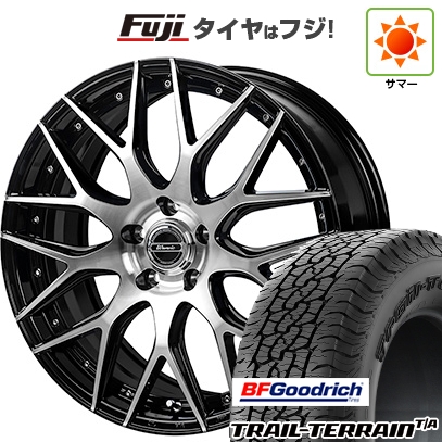 BFグッドリッチ - 【新品国産車用5穴114.3】 | 夏タイア 車輪4本仕掛ける | 235/60R18 | トレールテレーンT/A RBL | ワーウィック MX-09 18in 車、バイク、自転車-自動車