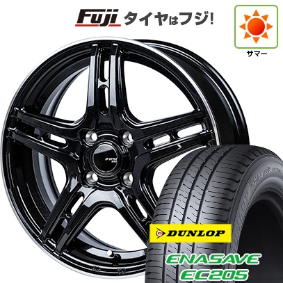 【新品国産車用4穴100】 | 夏タイヤ ホイール4本セット | 175/65R14 | ダンロップ エナセーブ EC205 | モンツァ JPスタイル R52 | 5J 14インチ