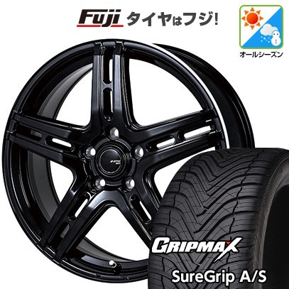 新品国産車用 5穴114.3車 オールシーズンタイヤ ホイール4本セット 215/45R18 GRIP MAX シュアグリップ オールシーズン モンツァ JPスタイル R52 18インチ