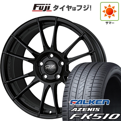 【新品国産車用 5穴114.3車】 夏タイア 車輪4本仕掛ける 235/60R18 ファルケン アゼニス FK510 SUV OZ ウルトラレッジェーラ 18in タイヤ、ホイール-自動車