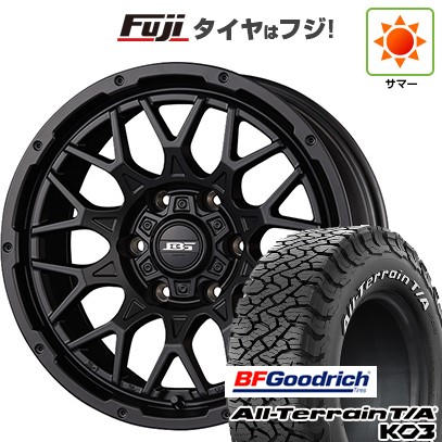 新品国産車用 6穴139.7車 夏タイヤ ホイール4本セット 285/70R17 BFグッドリッチ オールテレーンT/A KO3 RWL コーセイ ボトムガルシア シャドウバーツ 17インチ