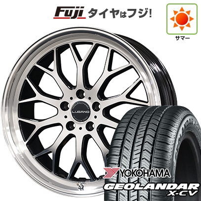 【新品国産車用5穴114.3】 | 夏タイヤ ホイール4本セット | 255/45R20 | ヨコハマ ジオランダー X-CV G057 | コスミック ヴェネルディ ルガーノ | 20インチ