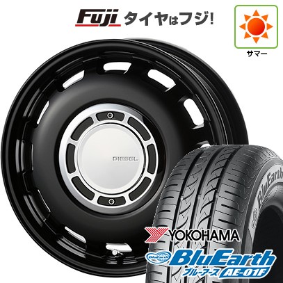 BluEarth 【新品国産車用 4穴100車】 夏タイヤ ホイール4本セット 185
