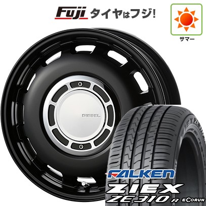 【新品国産車用 4穴100車】 夏タイヤ ホイール4本セット 185/60R15 ファルケン ジークス ZE310R エコラン(限定) コスミック クロスブラッド ディーゼル 15インチ