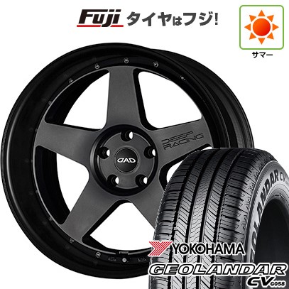 【新品国産車用 5穴114.3車】 夏タイヤ ホイール4本セット 235/55R20 ヨコハマ ジオランダー CV G058 ギャルソン ディープレーシング 20インチ