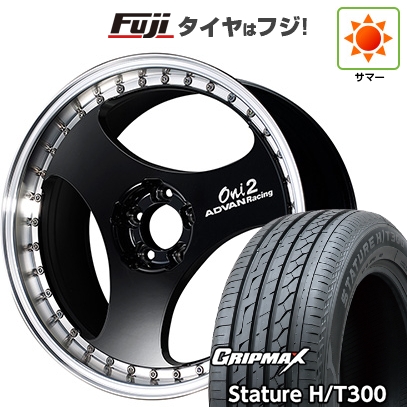 【新品国産車用5穴114.3】 | 夏タイヤ ホイール4本セット | 235/55R20 | スタチャー H/T300 BSW | アドバンレーシング ONI2 プログレッシブ | 20インチ