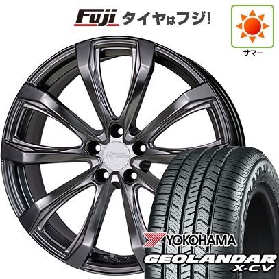 【新品国産車用5穴114.3】 | 夏タイヤ ホイール4本セット | 225/45R19 | ジオランダー X-CV G057 | レグザスフォージド FS-01 TOYOTA/LEXUS用 19インチ