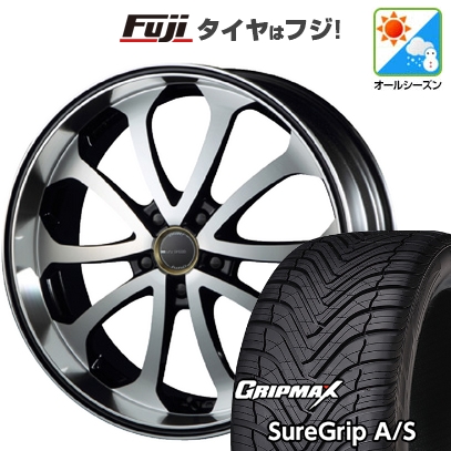 新品国産車用5穴114.3 オールシーズンタイヤ ホイール4本セット | 235/55R19 | Sure Grip AS(2024年製) | エムズスピード ジュノウ バベル | 7.5J 19インチ