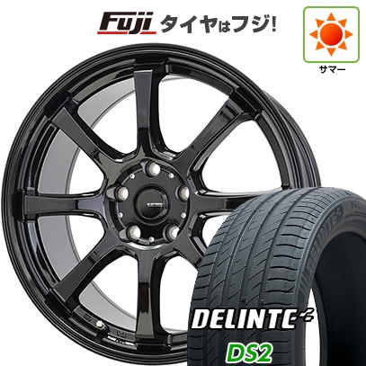 【新品国産車用5穴114.3】 | 夏タイヤ ホイール4本セット | 195/65R15 | デリンテ DS2(限定) | ホットスタッフ ジースピード G-08 | 6J 15インチ