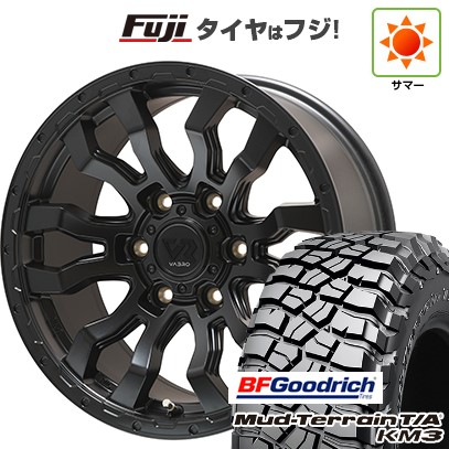 【新品】プラド/ハイラックス 夏タイヤ ホイール４本セット 265/70R17 BFグッドリッチ マッドテレーンT/A KM3 トピー ヴァブロ RR-01【限定】 17インチ