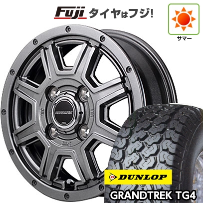 GRANDTREK 【新品 軽自動車】軽トラ 軽バン 夏タイヤ ホイール4