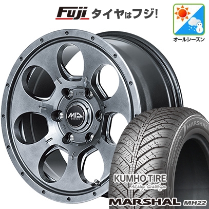 KUMHO - 【新品国産車用5穴114.3】 | オール時期タイア 車輪4本仕掛ける | 215/65R16 | クムホ マーシャル MH22(押さえる) | マッドエージェント | 7J 16in タイヤ、ホイール-自動車-車、バイク、自転車