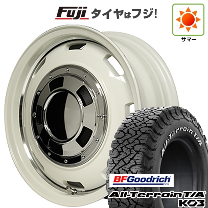 【新品】プラド/ハイラックス 夏タイヤ ホイール4本セット 265/65R17 BFグッドリッチ オールテレーンT/A KO3 RWL MID WHEELS ガルシア シスコ 17インチ
