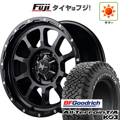 【新品】プラド/ハイラックス 夏タイヤ ホイール4本セット 265/70R17 BFG オールテレーンT/A KO3 RWL MID WHEELS NITRO POWER M10 パーシング 17インチ