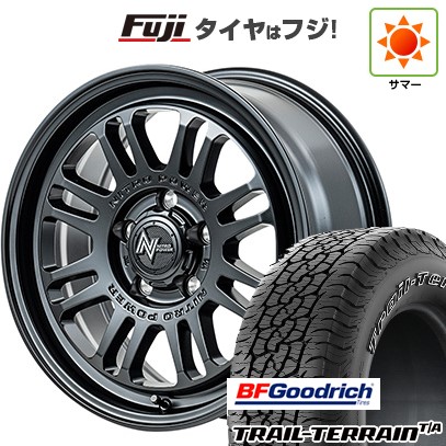 【新品国産車用 5穴114.3車】 夏タイヤ ホイール4本セット 225/65R17 BFグッドリッチ トレールテレーンT/A ORWL MID WHEELS NITRO POWER M16 アサルト 17インチ