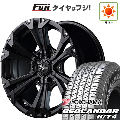 【新品】プラド/ハイラックス | サマータイヤ ホイール4本セット | 265/65R17 | ジオランダー H/T4 G062 | MID WHEELS NITRO POWER ジャベリン | 8J 17インチ