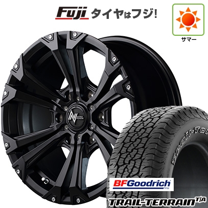 【新品】プラド/ハイラックス | サマータイヤ ホイール4本セット | 265/65R17 | BFG トレールテレーンT/A ORWL | NITRO POWER ジャベリン | 17インチ