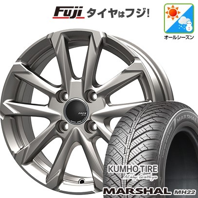 【新品国産車用 5穴114.3車】 オールシーズンタイヤ ホイール4本セット 205/50R17 クムホ マーシャル MH22(限定) モンツァ ZACK JP-325 17インチ