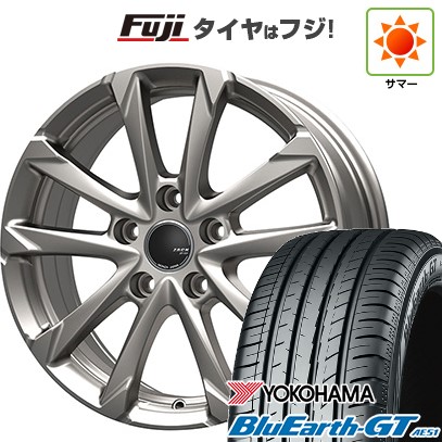 BluEarth - 【新品国産車用 5穴114.3車】 夏タイア 車輪4本仕掛ける 195/65R15 ヨコハマ 青碧地びた GT AE51 モンツァ ZACK JP-325 15in 夏タイヤ、ホイールセット-自動車-タイヤ、ホイール