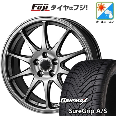 【新品国産車用5穴114.3】 | オールシーズンタイヤ ホイール4本セット | 225/55R18 | グリップマックス Sure Grip AS | ZACK JP-202 18インチ